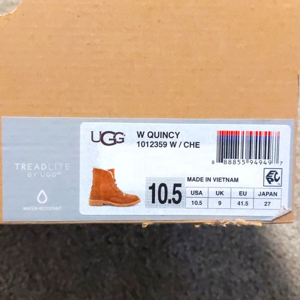 NWT UGG Quincy Shearling Lined Boot - Picture 14 of 16